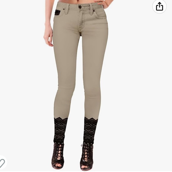 Hybrid & Co. Women's Butt Lift Super Comfy Stretch soft Jeans - Picture 2 of 8